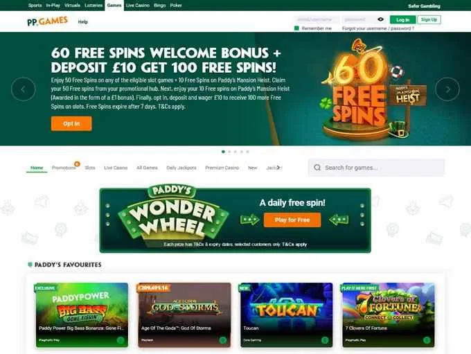 Paddy Power casino